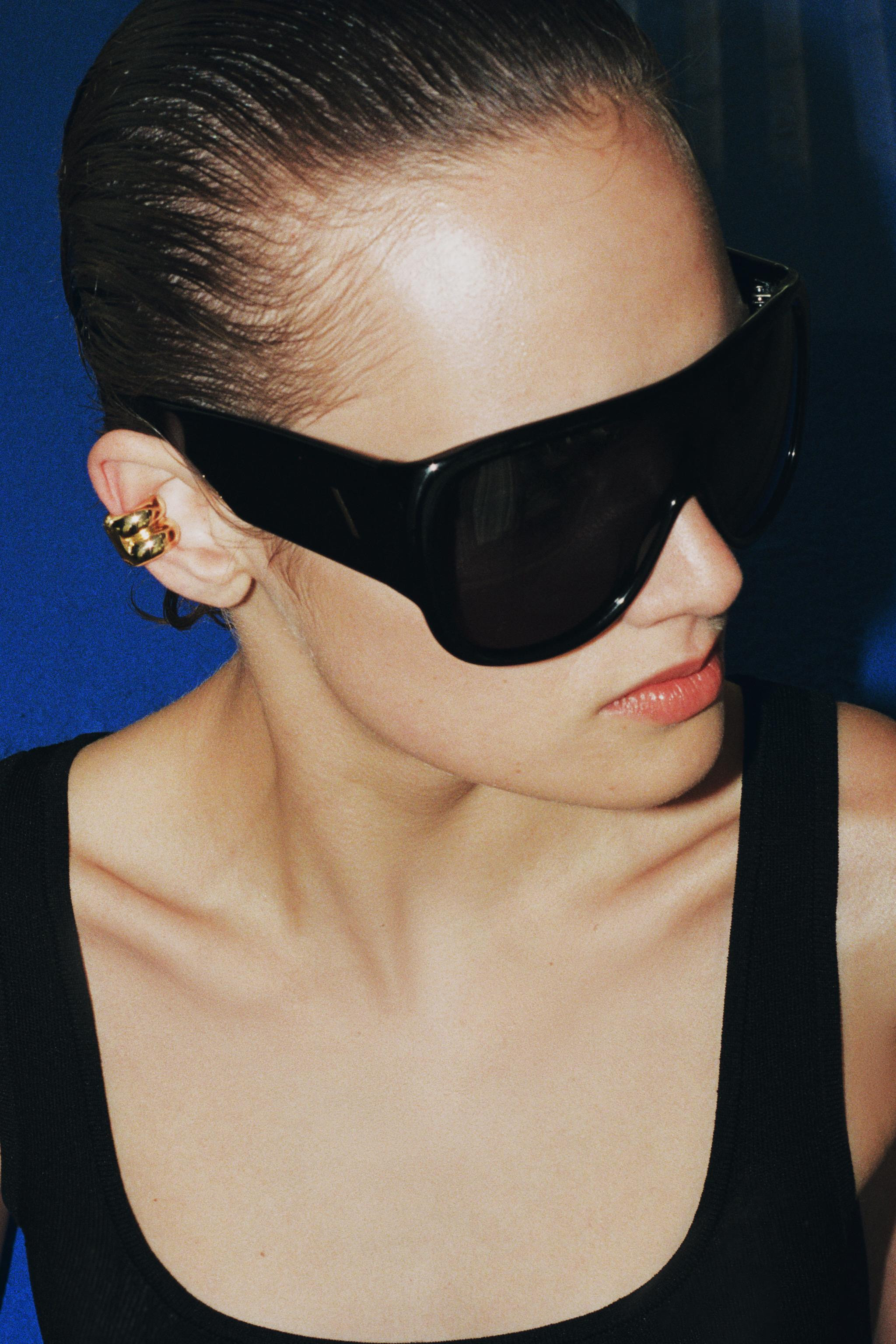 AVIATOR SHIELD SUNGLASSES | Zara US