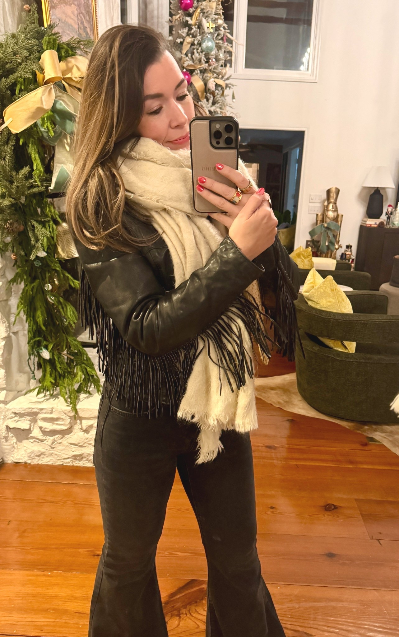 Took my vintage jacket out for a spin! Love the leather fringe 😎😎😎

#LTKOver40 #LTKootd