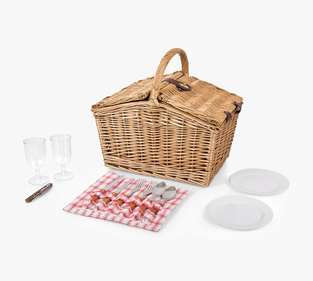 Cape May Picnic Basket - Set For 2 | Pottery Barn (US)