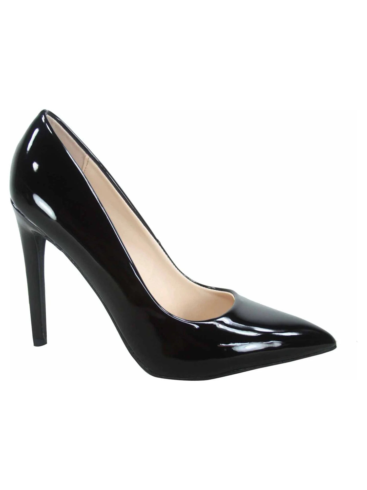 My Delicious Shoes Women's Casual Stiletto Heel Pumps & Dress Shoes,Black, 9 | Walmart (US)