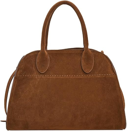 Suede Tote Bag, 2024 New Suede Purse Tote Bag for Women, Women Suede Handbag Crossbody Bag Should... | Amazon (US)