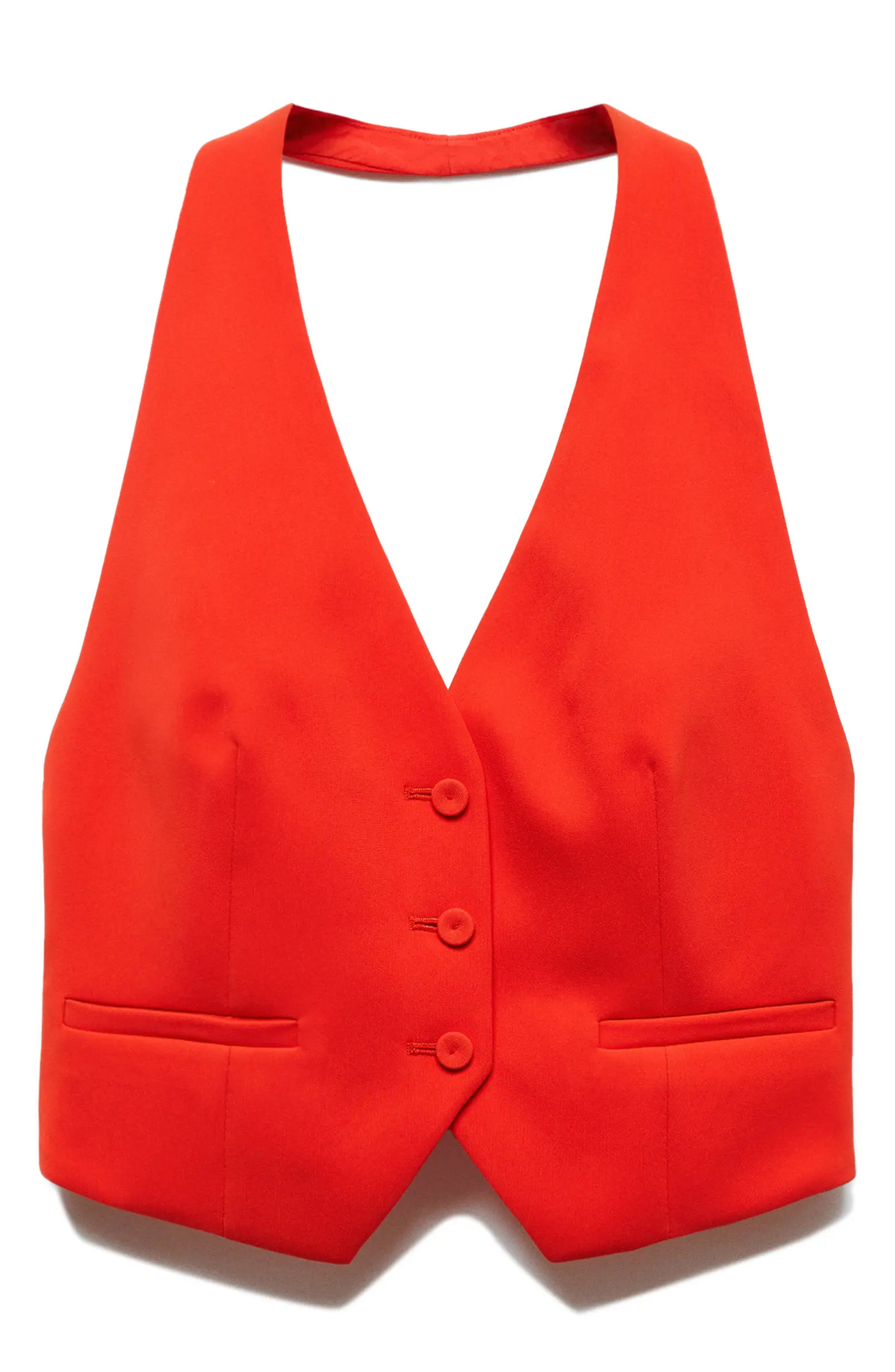 Crop Halter Vest | Nordstrom