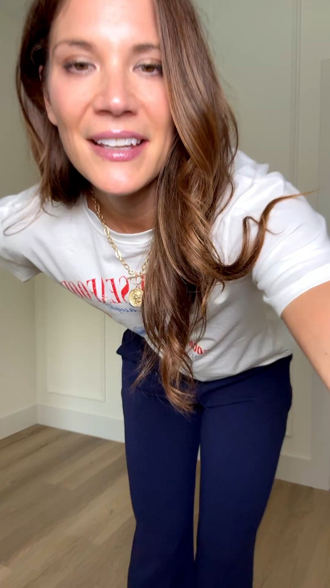 These navy pants are insanely flattering and feel like pajamas. Paired with this graphic tee for the cutest casual look that still feels put together.

L tall

Navy wide leg pants, graphic tee outfit, comfy everyday outfit, casual chic style, lounge pants outfit, effortless outfit idea, travel day outfit, relaxed fit pants, spring casual fashion, everyday basics, comfy cute outfit, easy weekend style, Stang and Co

#LTKootd #LTKSeasonal #LTKTall