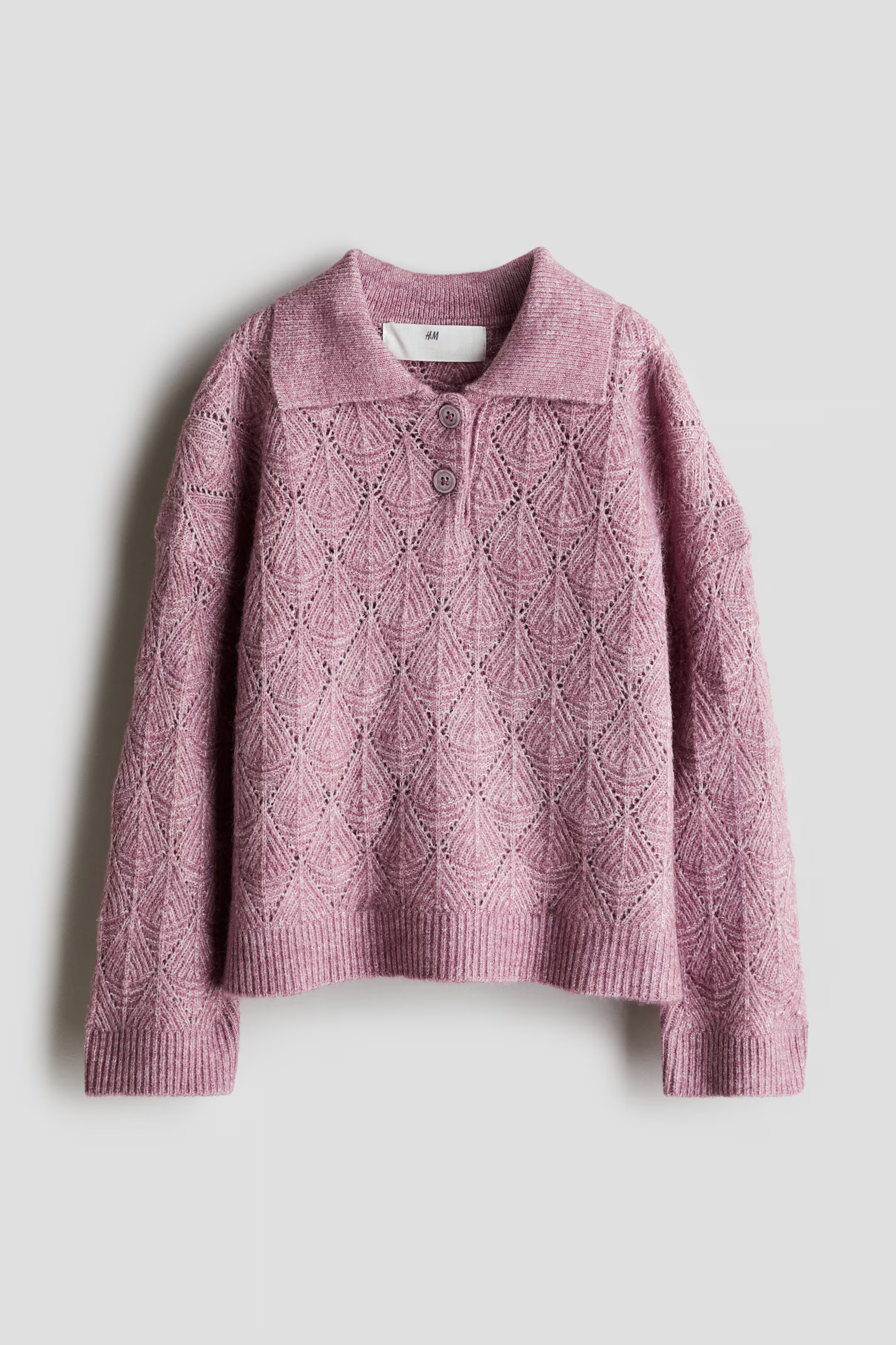 Pointelle-Knit Sweater | H&M (US + CA)