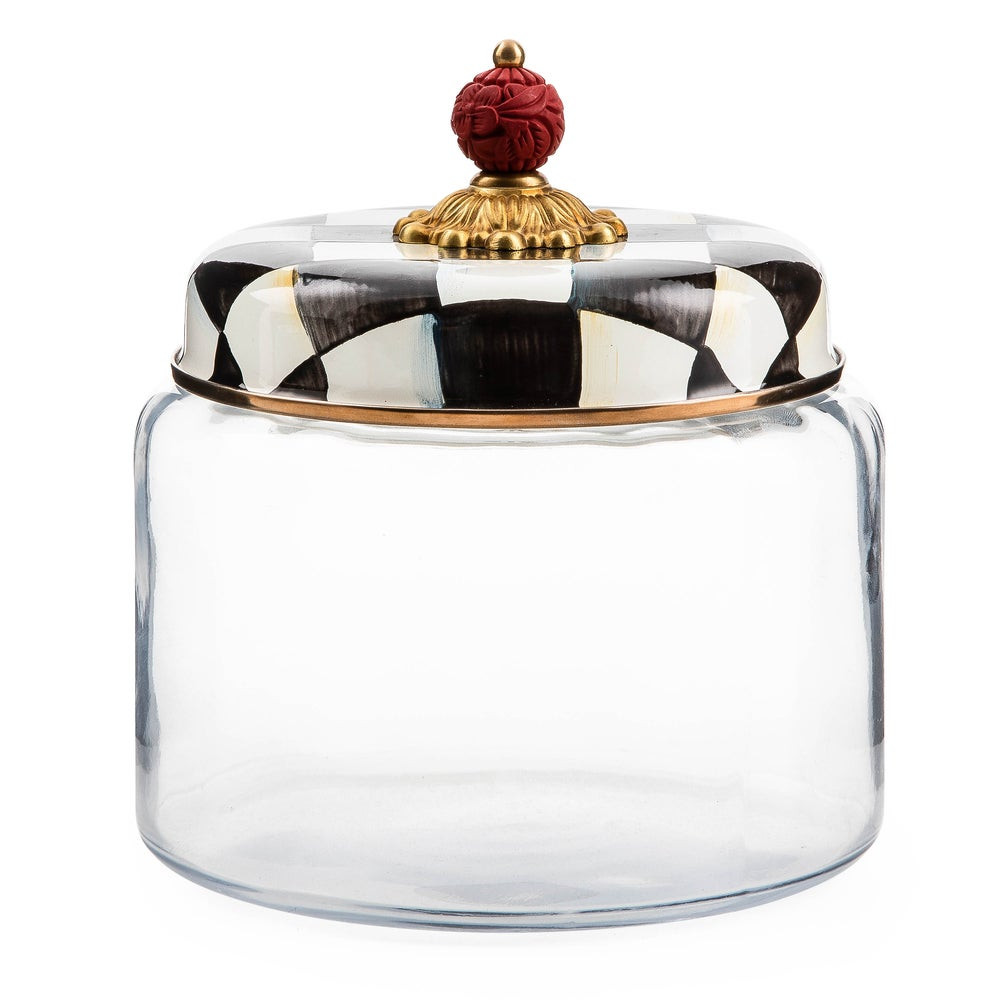 Courtly Check Medium Kitchen Canister | MacKenzie-Childs