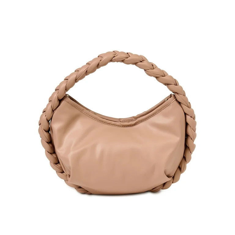 Madden NYC Women's Women’s Braided Crossbody Bag Nude - Walmart.com | Walmart (US)