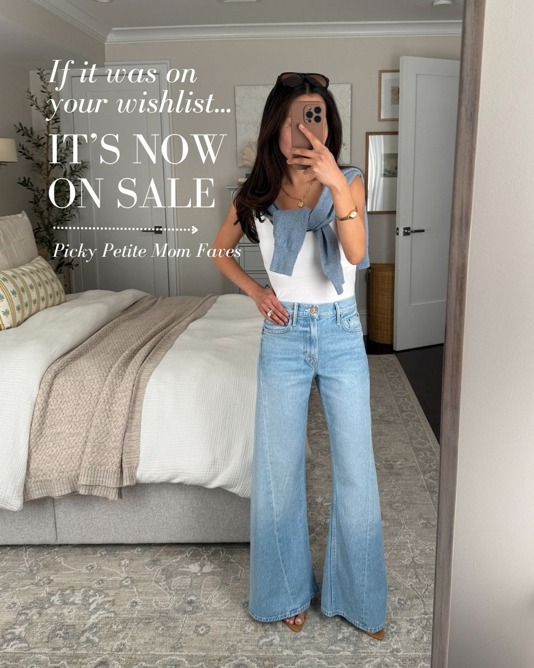 Code JEAN20 for 20% off full price orders of $100+ at Anthro 
• Mother twist jeans 23 Petite in "munchies" wash (size down) these are preorder. I also linked them at mother.com NOT on sale but fully stocked, if you want them now.
• Exquise pleated shirtdress XXS Petite TTS shorter length 
• Peregrine White cotton midi dress XXS Petite tts, bump & nursing friendly
• Colette Black Knit Pants 25 Petite (sized up for the knit pants, however go TTS in Colette denim)
• Montce swimsuit XS, TTS good for petites / short torsos, leg is high cut cheeky back
• Agolde jeans I'm wearing 24 Regular (petite is 2” shorter length), Black lace top XS
• DV Jelly flats 5, size down if between sizes
• Dippin Daisies swimsuit Small (I sized up) good for short torsos

home decor, anthropologie sale , bathroom decor, petite spring summer dresses , vacation outfits , one piece mom friendly swimsuits, mother's day gifts

#LTKMothersDay

#LTKHome #LTKPetite