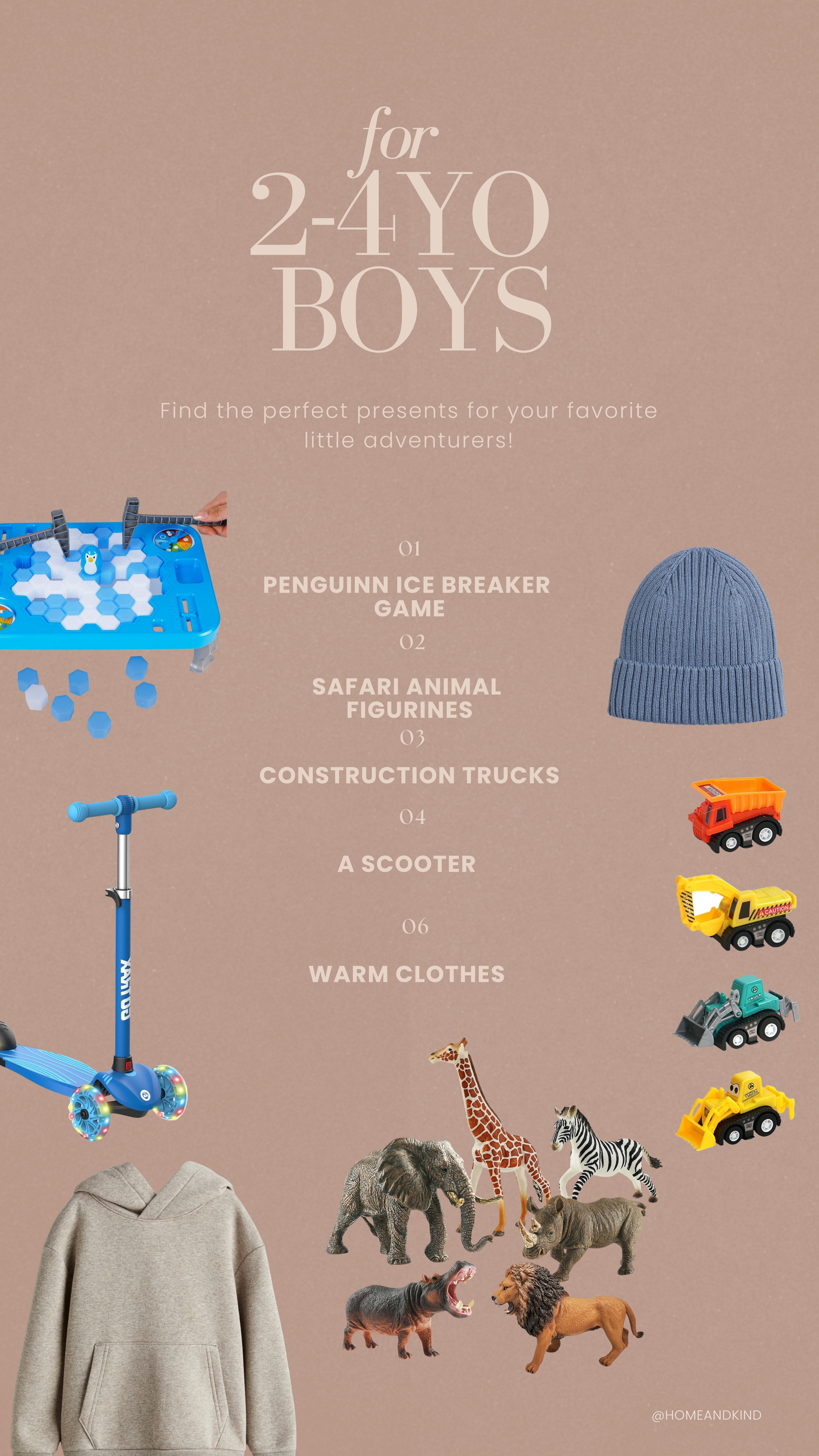 Gift guide for  2-4 year old Boys. Find the perfect presents for your favorite 
little adventurers!  

 #LTKGiftGuide #LTKmomlife #LTKKids