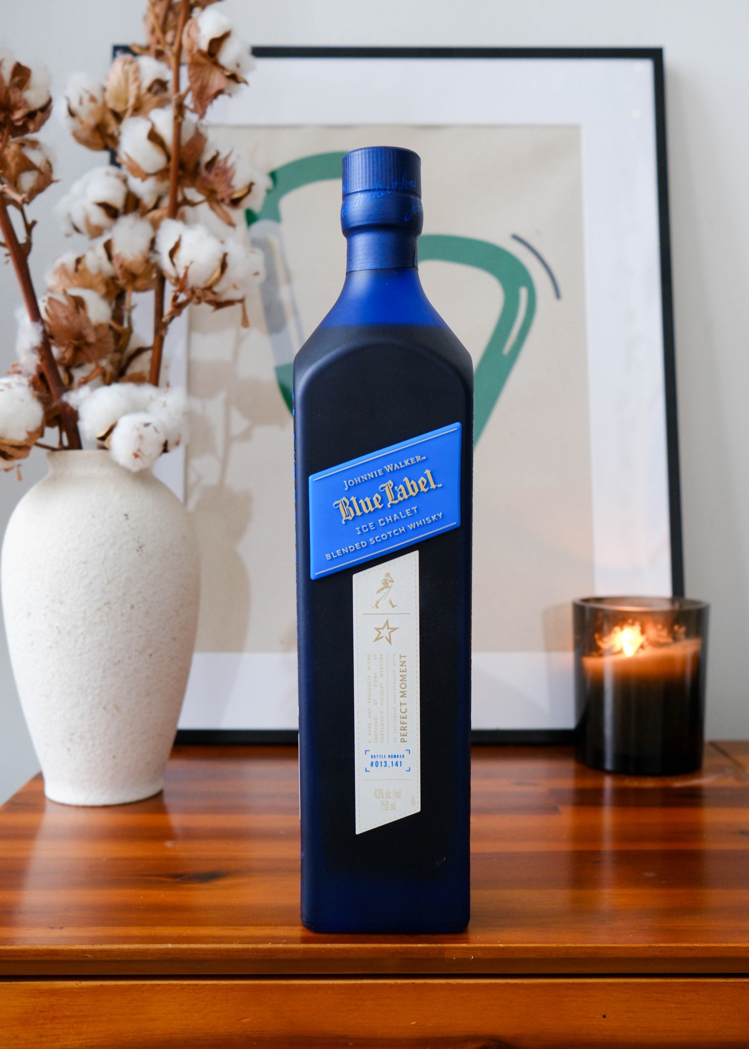 Johnnie Walker loves to be main character on the bar cart, so I’ll take a whiskey neat xo. 