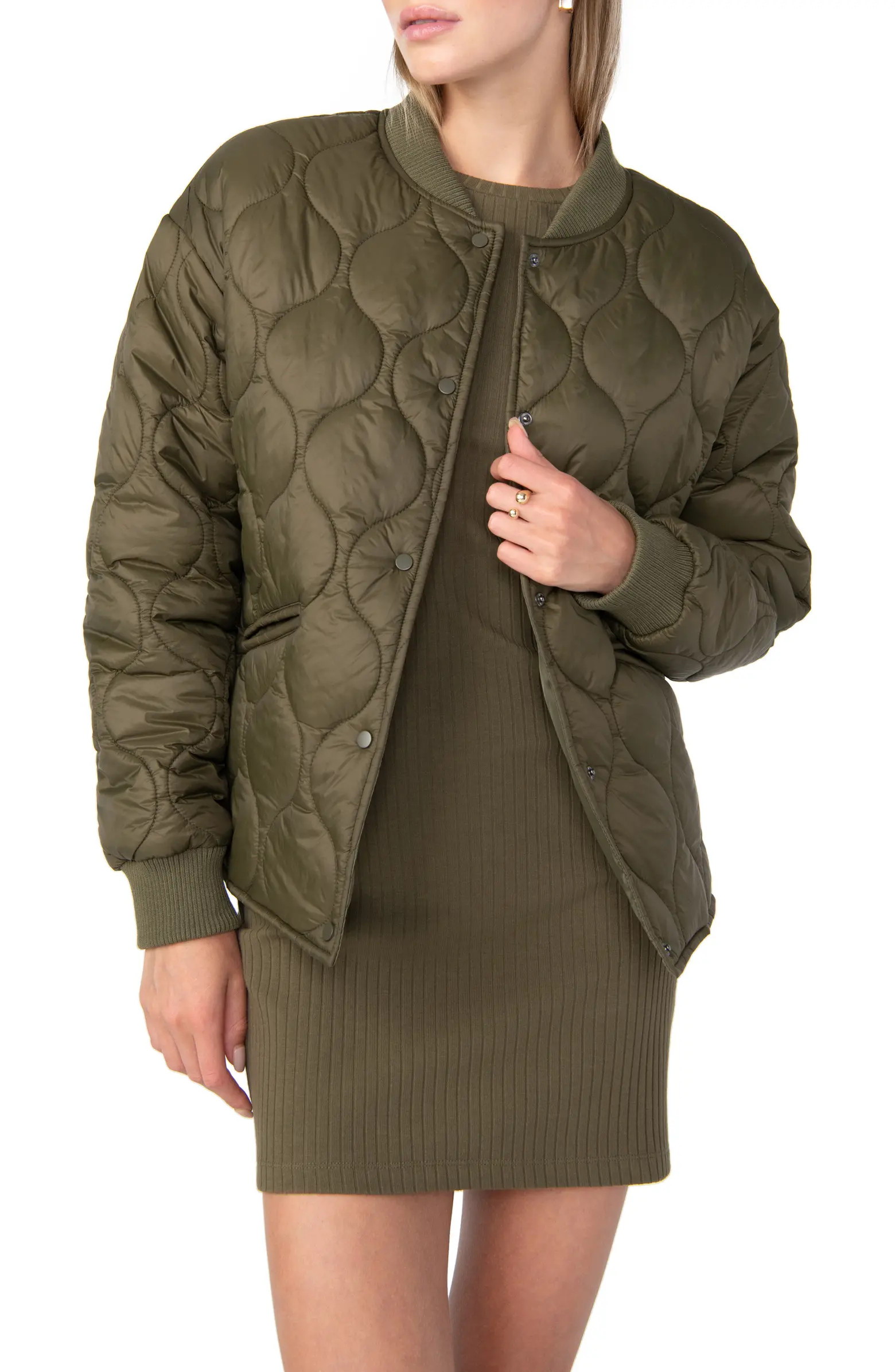 Sanctuary Vancouver Quilted Bomber Jacket | Nordstromrack | Nordstrom Rack
