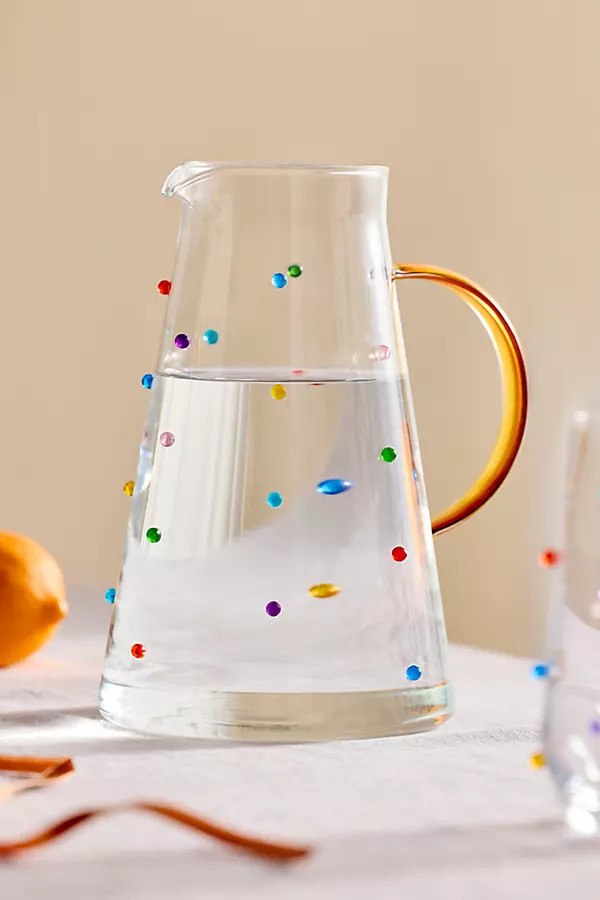 Confetti Glass Pitcher | Anthropologie (US)