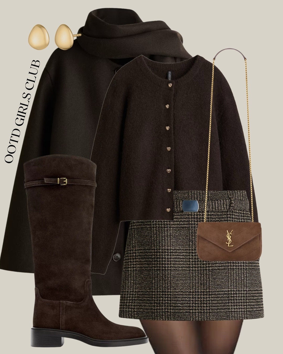 Tonal outfit for Winter days 

#LTKeurope #LTKautumn #LTKwinter