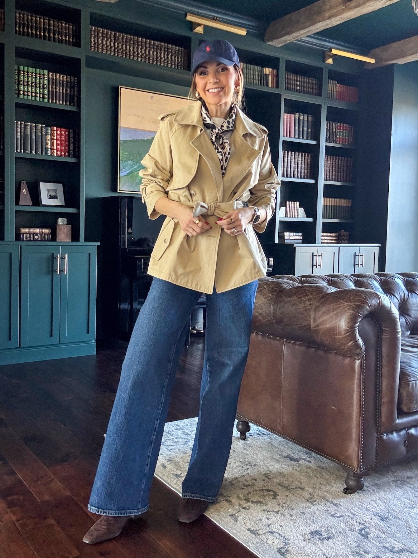 I’ve been seeing short trench coats everywhere and I couldn’t pass this one up from @nordstrom. #NordstromPartner