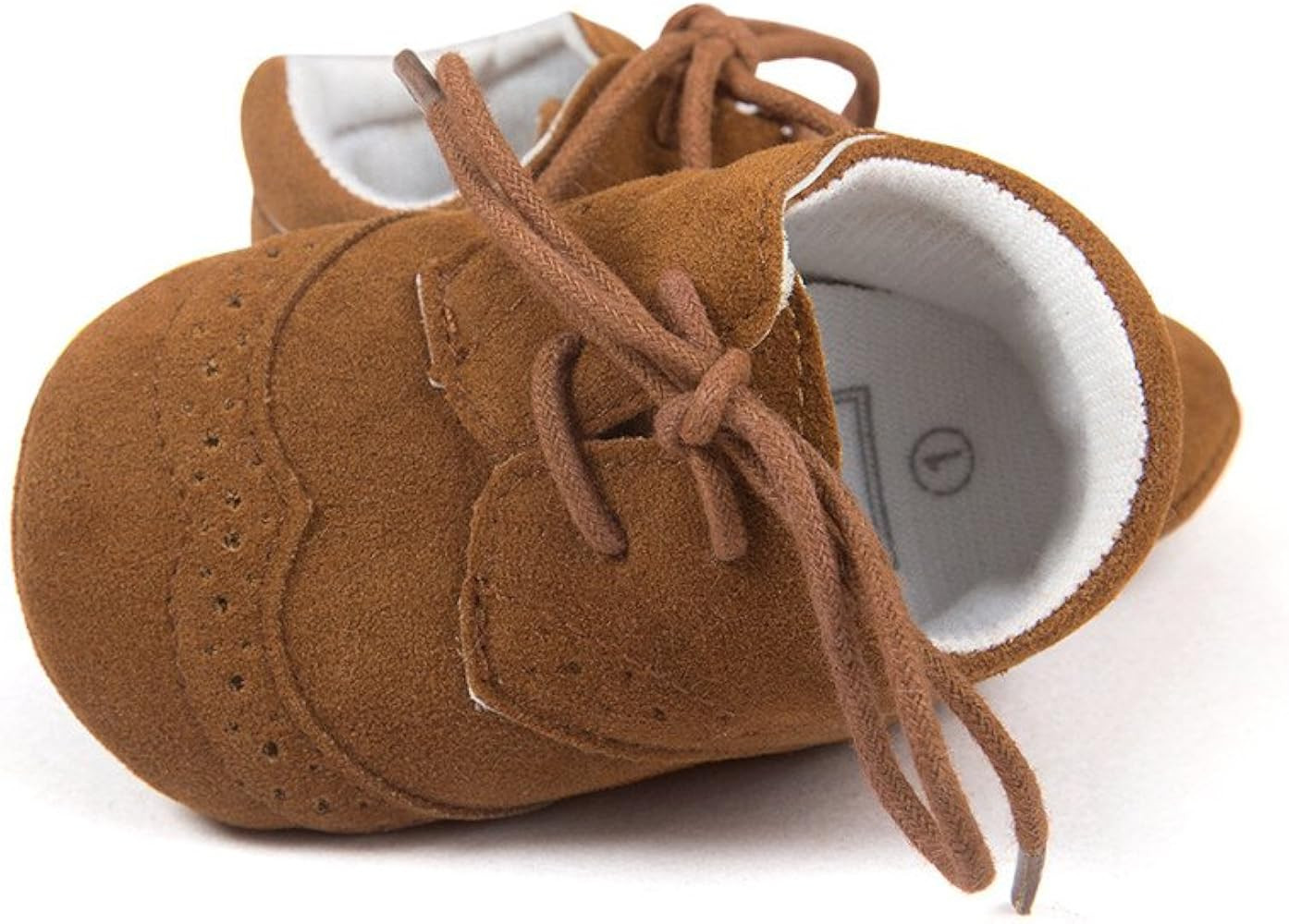 ESTAMICO Baby Boys Shoes Prewalker PU Sneakers | Amazon (US)