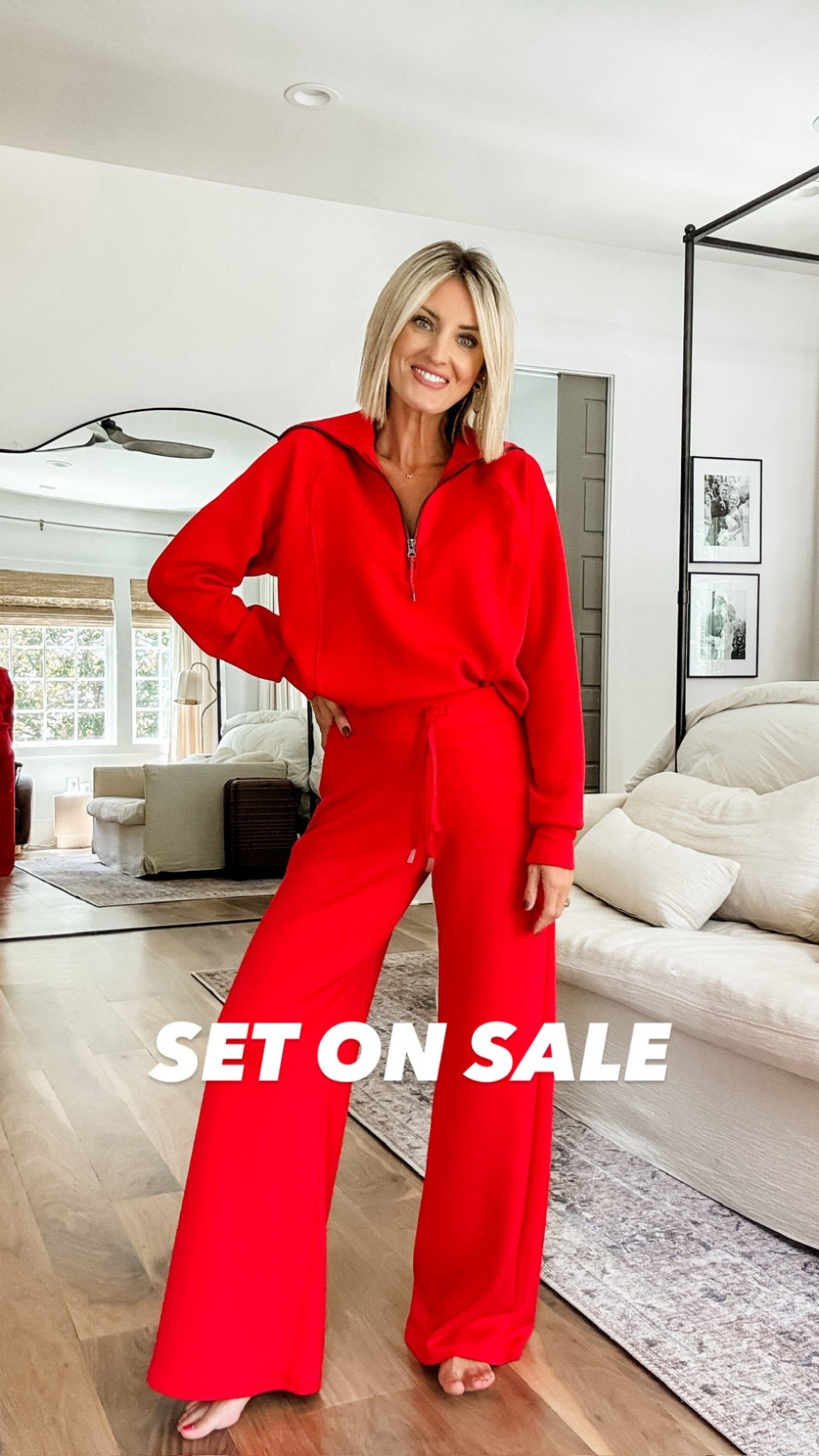 This red matching set is so comfy & perfect for your holiday travels! Grab it while it’s on sale! Wearing S. 

Loverly Grey, Spanx, sale alert, Black Friday finds, Black Friday deals, matching set, lounge set, loungewear, travel outfit ideas

#LTKCyberWeek #LTKGiftGuide #LTKHoliday