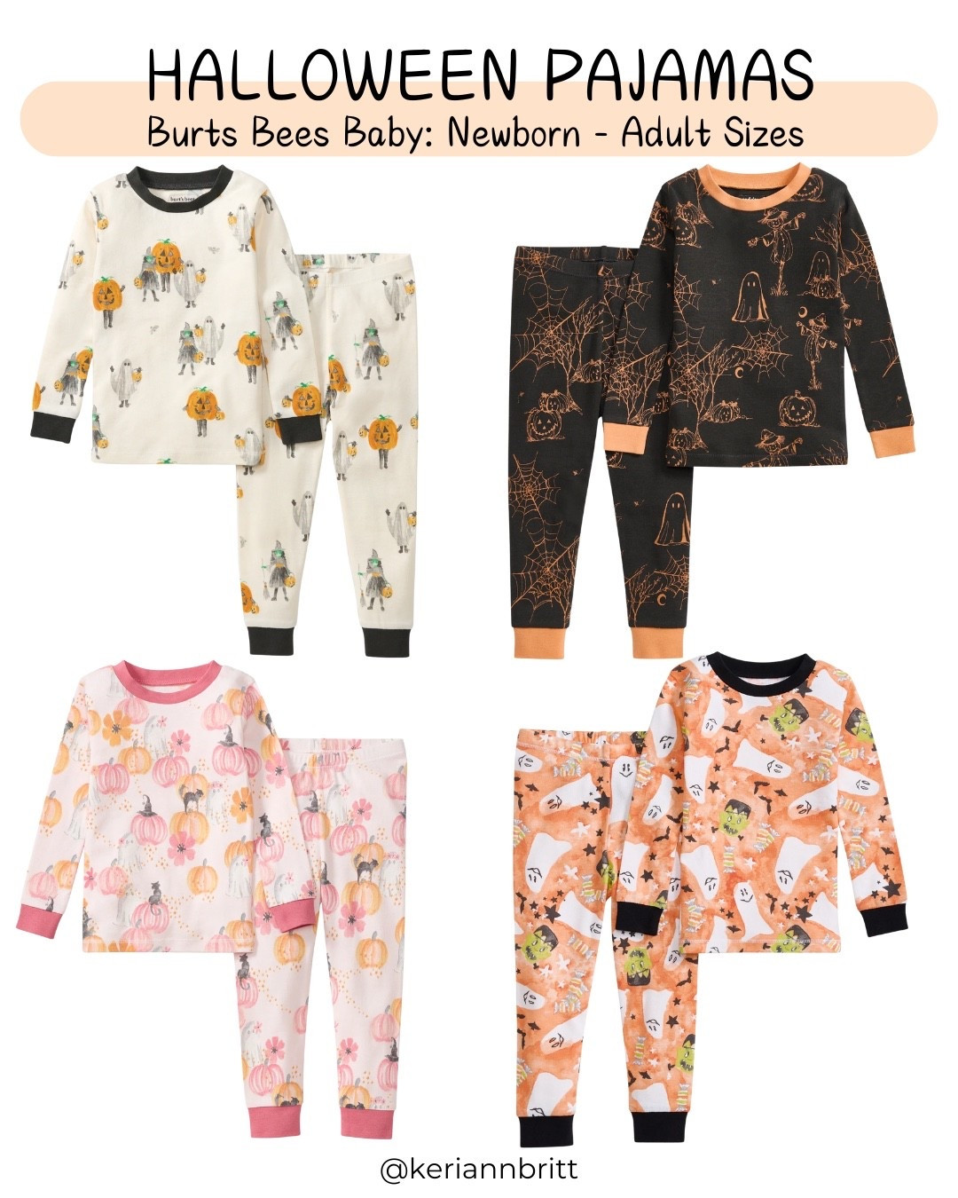 Burt’s Bees Baby Halloween Pajamas for the Family

Halloween baby pajamas, toddler Halloween pjs, kids jammies, fam jams

#LTKFamily #LTKKids #LTKSeasonal