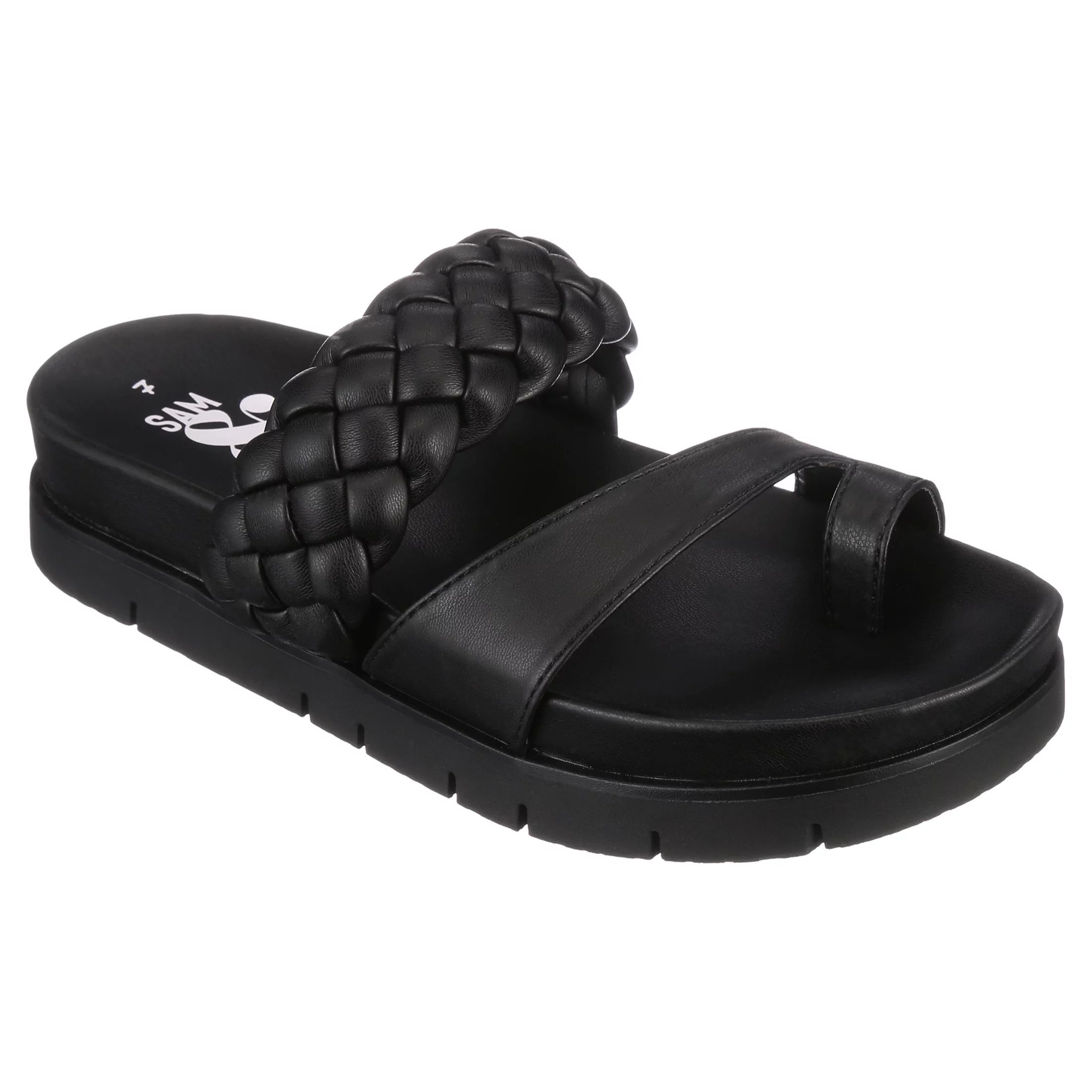 Sam & Libby Women's Adelia Footbed Sandals - Walmart.com | Walmart (US)