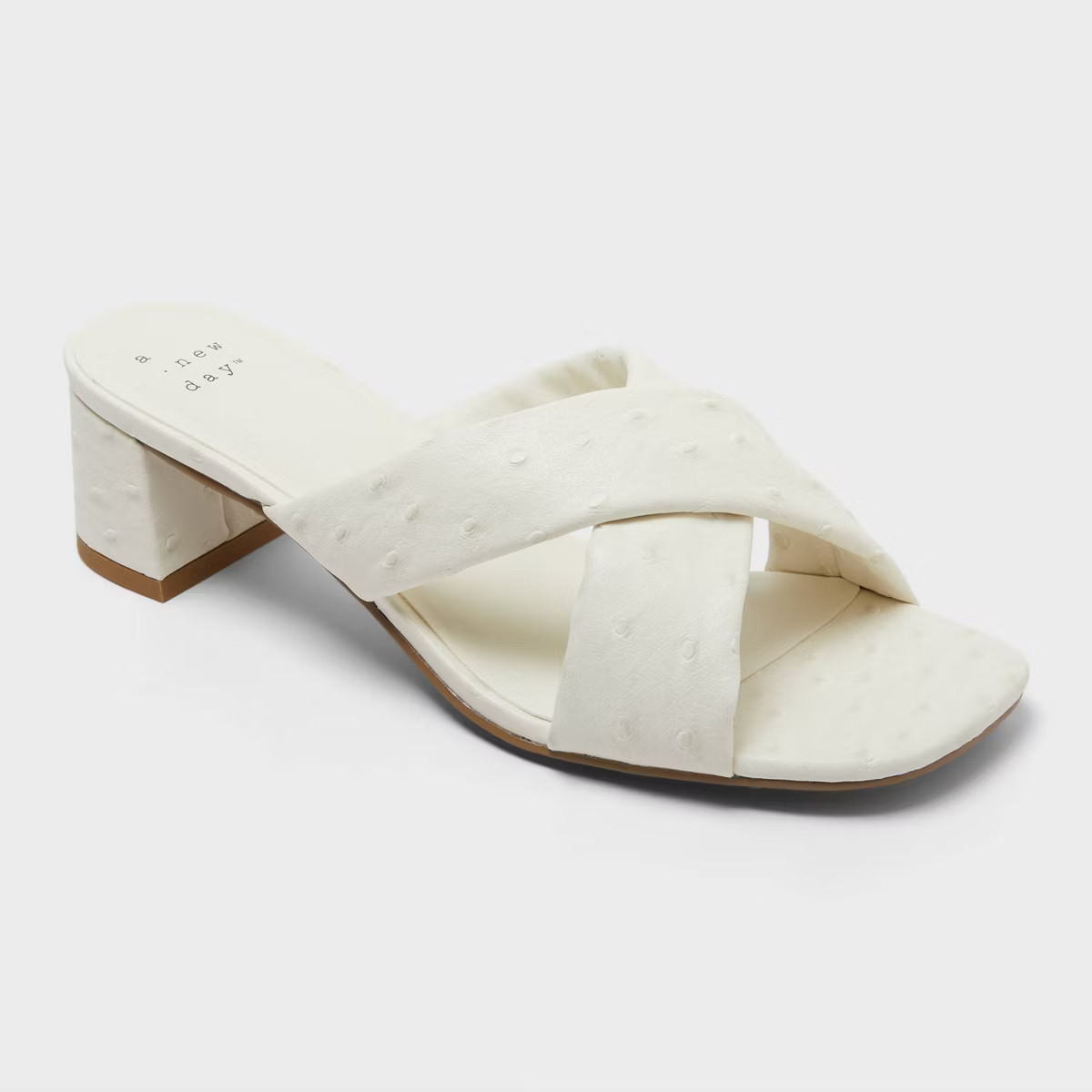 Women's Kelly Slide Heels - A New Day™ Burgundy 8.5 | Target