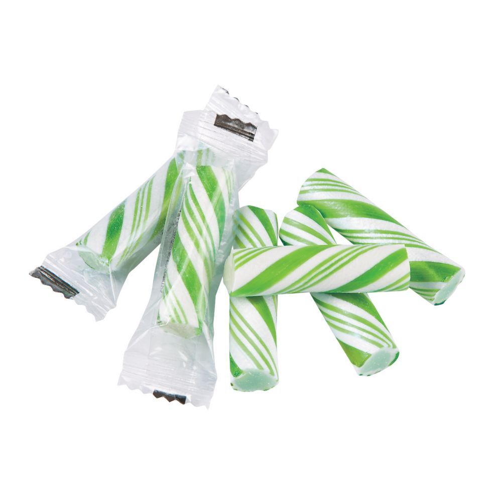 Green Mini Hard Candy Sticks - 152 Pc. | Oriental Trading Company