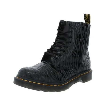 Dr. Martens Womens 1460 Pascal Leather Embossed Combat & Lace-up Boots | Walmart (US)