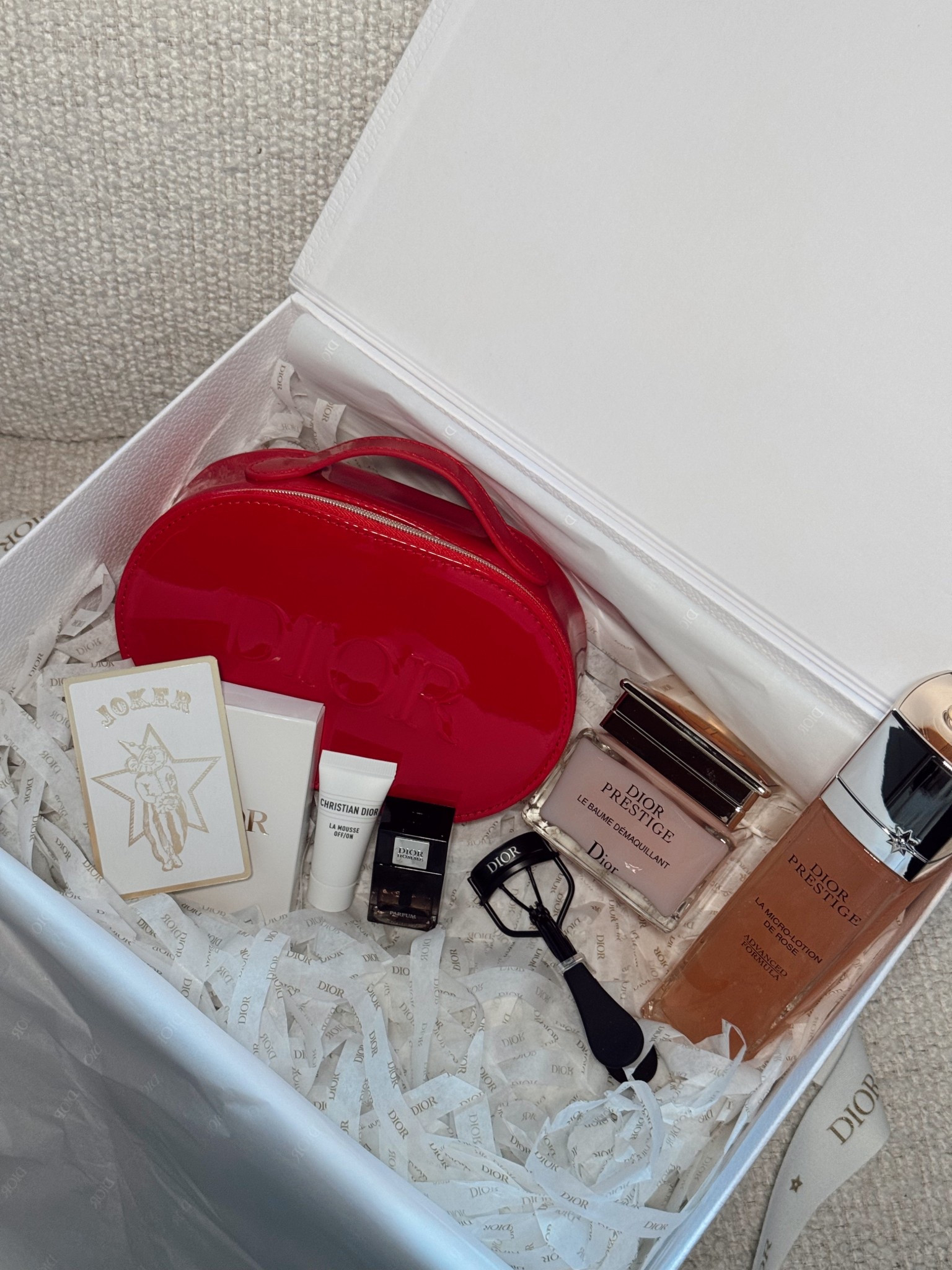 Just a lil dior beauty haul ❤️ The red pouch and playing cards are free gifts with $225+ purchase. Use code ADVENTMAGIC25 at checkout  

#LTKGiftGuide #LTKHoliday #LTKBeauty