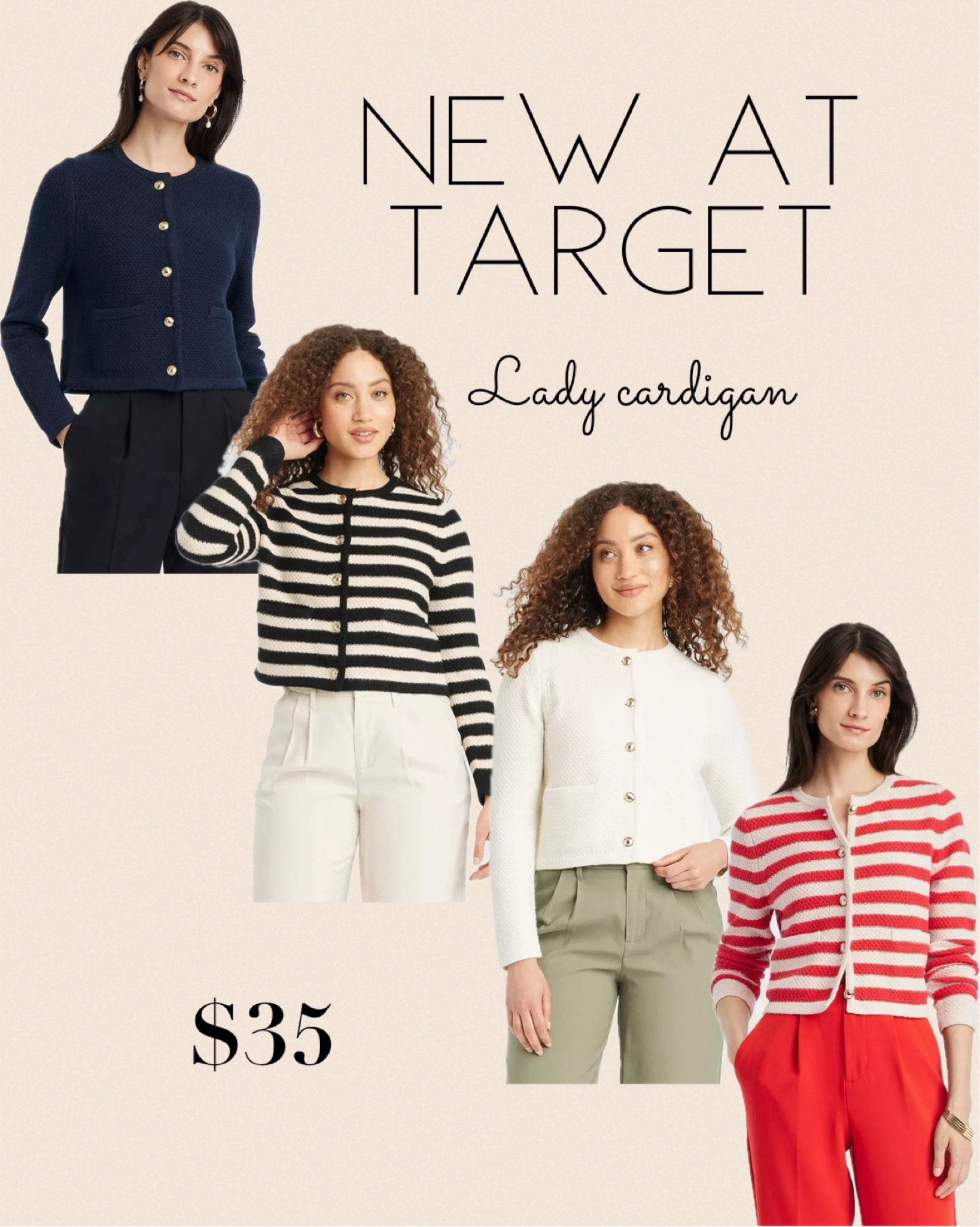 Lady cardigans at Target 

#LTKFindsUnder50 #LTKBacktoSchool #LTKStyleTip