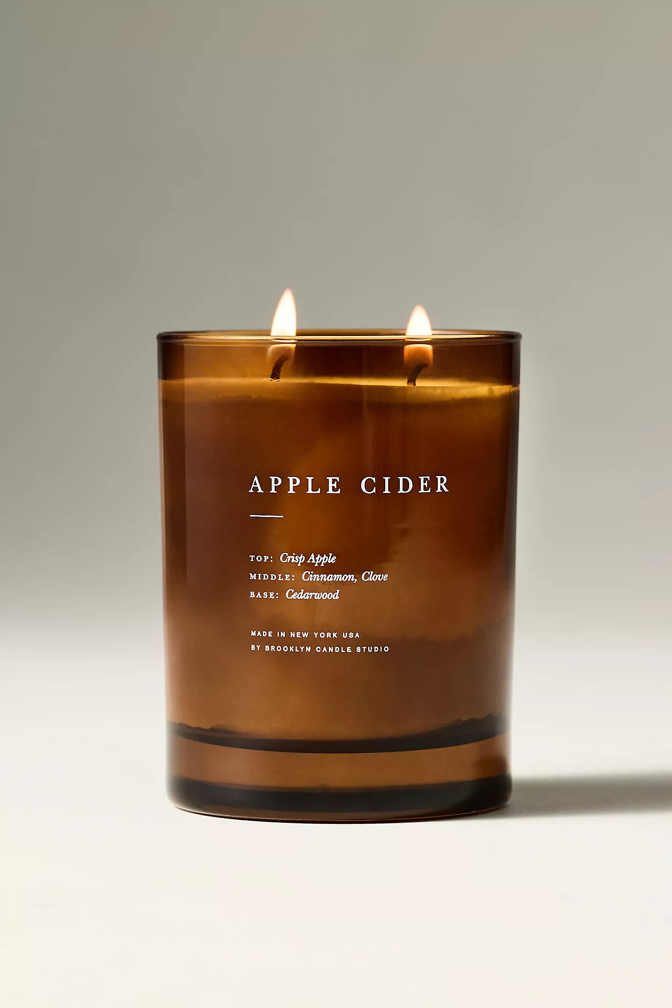 Brooklyn Candle Studio Fruity Apple Cider Glass Jar Candle | Anthropologie (US)