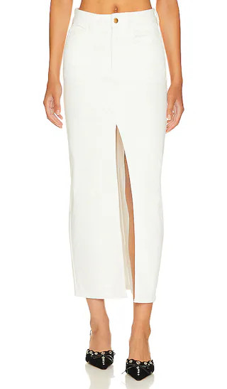 Nila Skirt in White | Revolve Clothing (Global)
