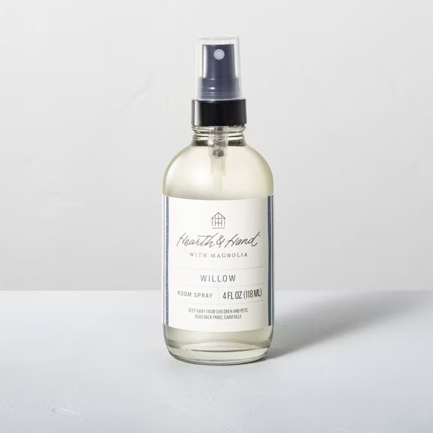 4 fl oz Willow Seasonal Room Refresher Spray - Hearth & Hand™ with Magnolia | Target