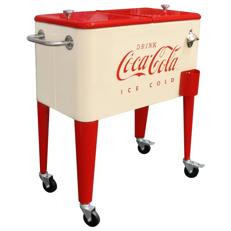 60 Qt. Coca-cola Vanilla Ice Cold Cooler | Wayfair North America