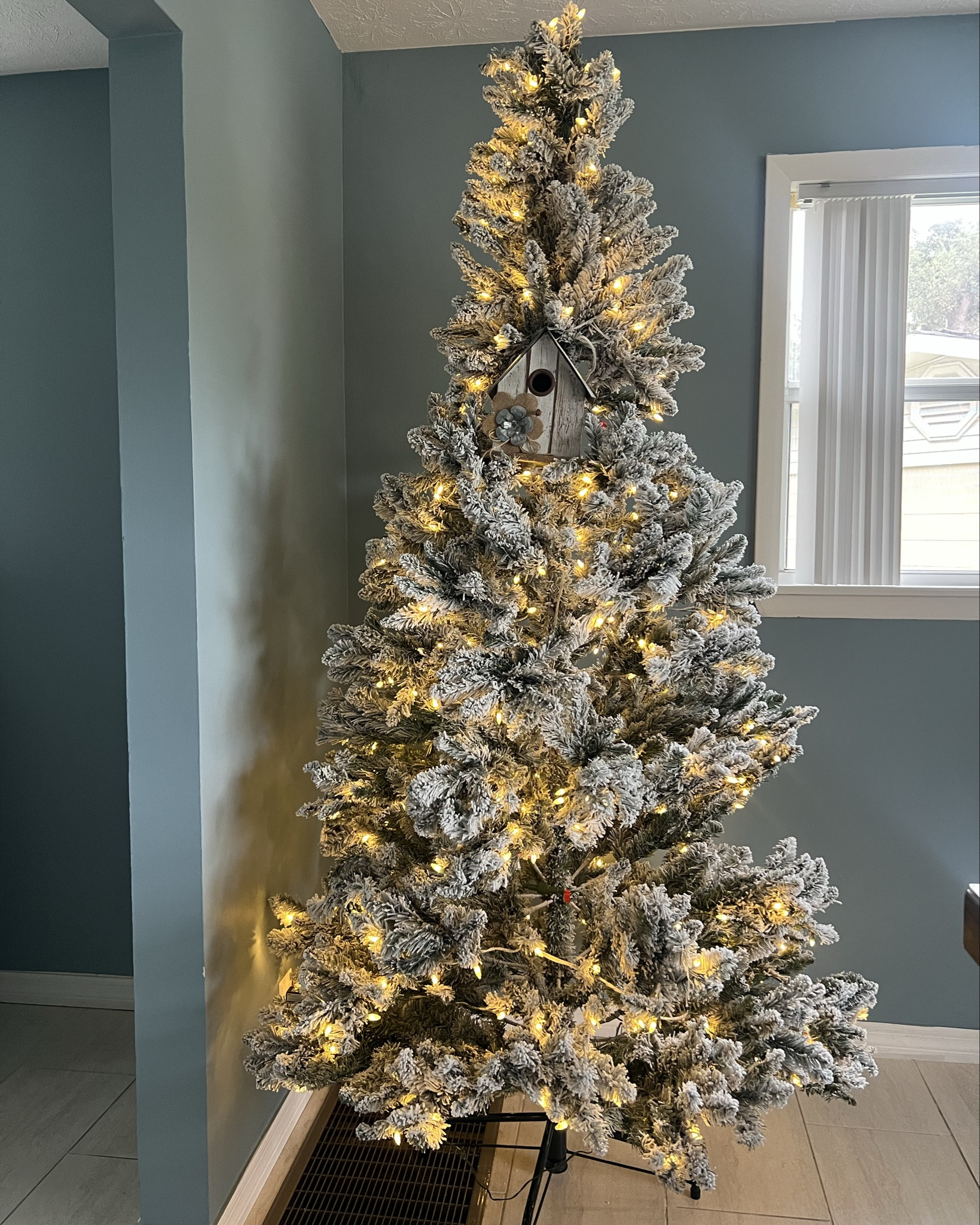 Tree is not finished yet but look how cutee 🎄❤️ 7.5 feet

#LTKSeasonal #LTKU #LTKHome
