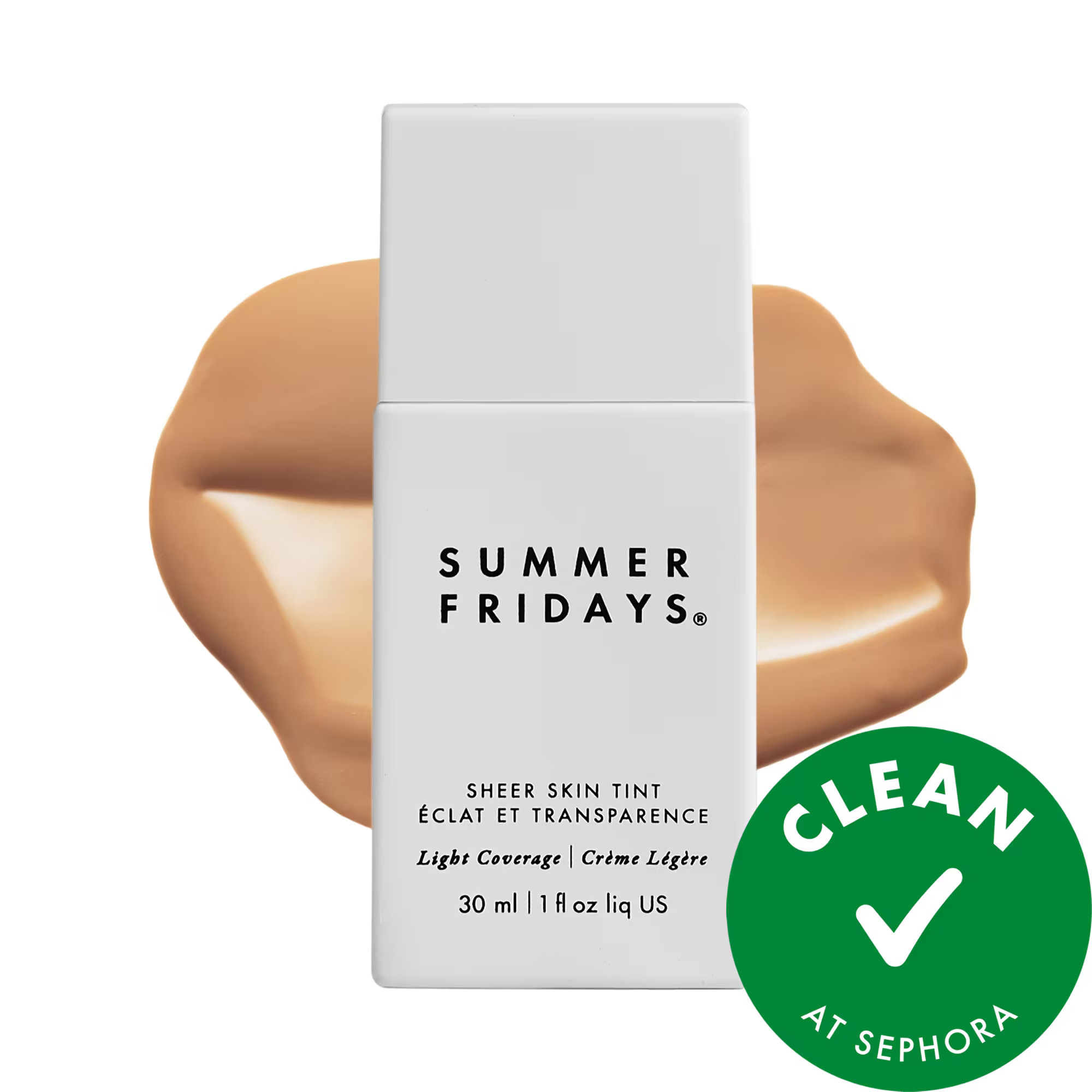 Summer Fridays Sheer Skin Tint with Hyaluronic Acid + Squalane Shade 4.5 1 oz / 30 mL | Sephora (US)