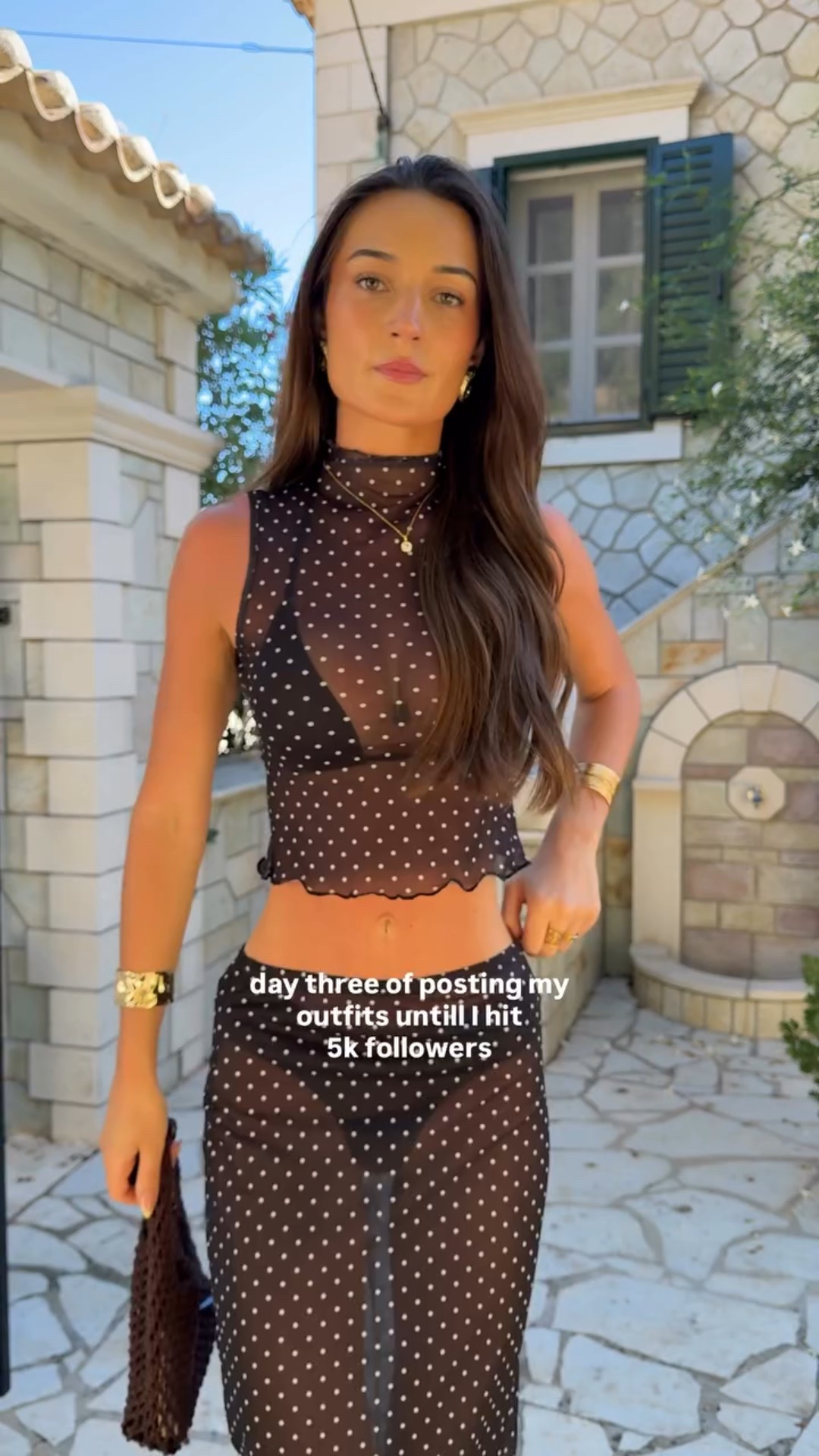 Today’s Greece fit: polka dots 🍇

•

•

•

•

micro influencer, fashion inspo, holiday chic style, outfit inspo, summer outfits, fashion influencer, minimalistic fashion style, aesthetic outfit, outfit ideas, effortless chic outfit, European summer, fashion inspiration, holiday outfit, fashion trends, summer outfit inspo, style of the day, summer outfit ideas, summer fashion, summer fits, influencing, greece outfits, date night outfits, polka dot set