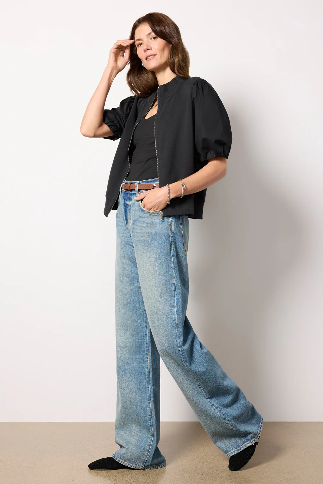 Jordan Puff Sleeve Top | Evereve