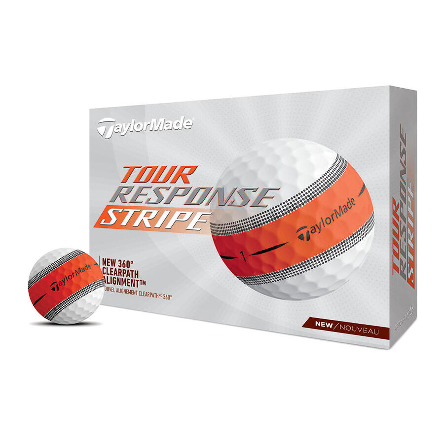 Tour Response Stripe Golf Balls | TaylorMade Golf