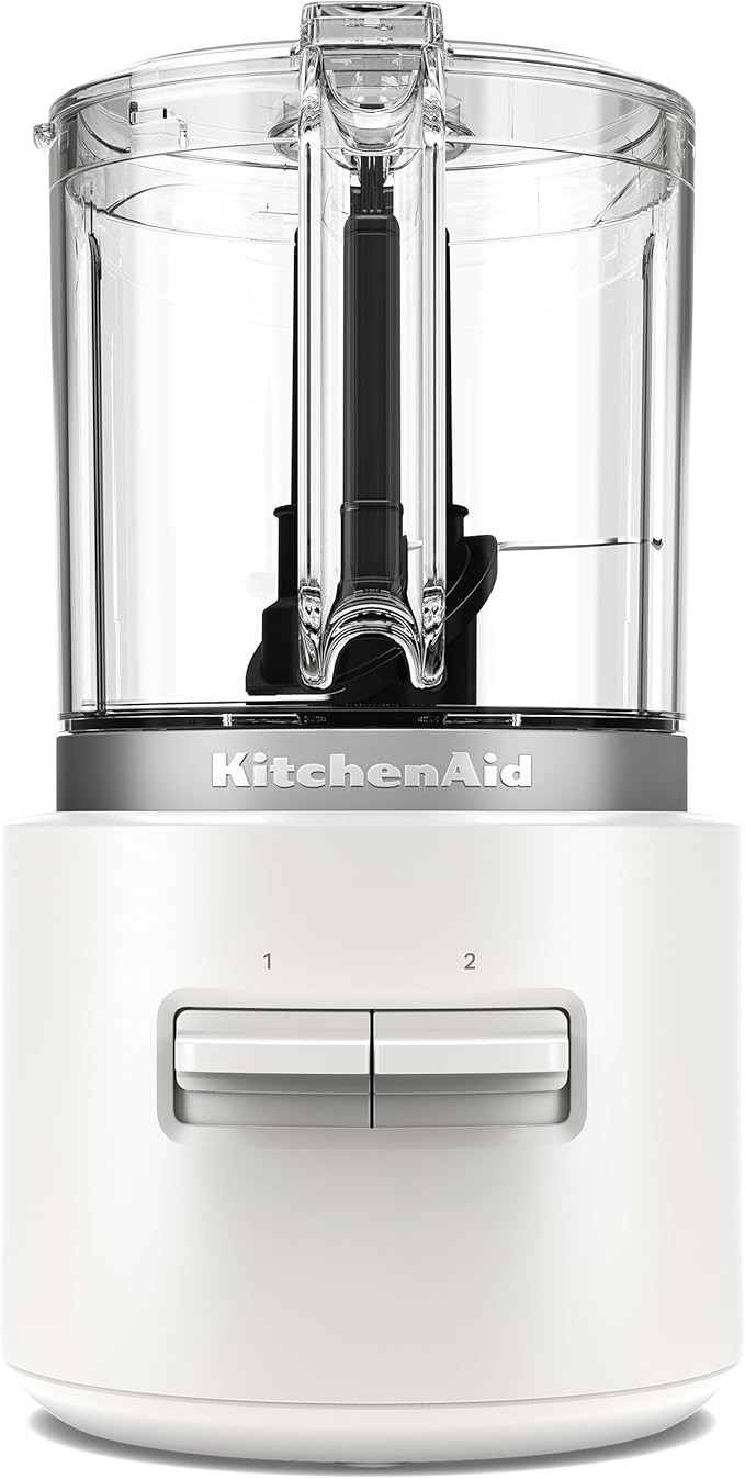 KitchenAid Go Cordless Food Chopper - battery sold separately, KFCR500, Porcelain White | Amazon (US)