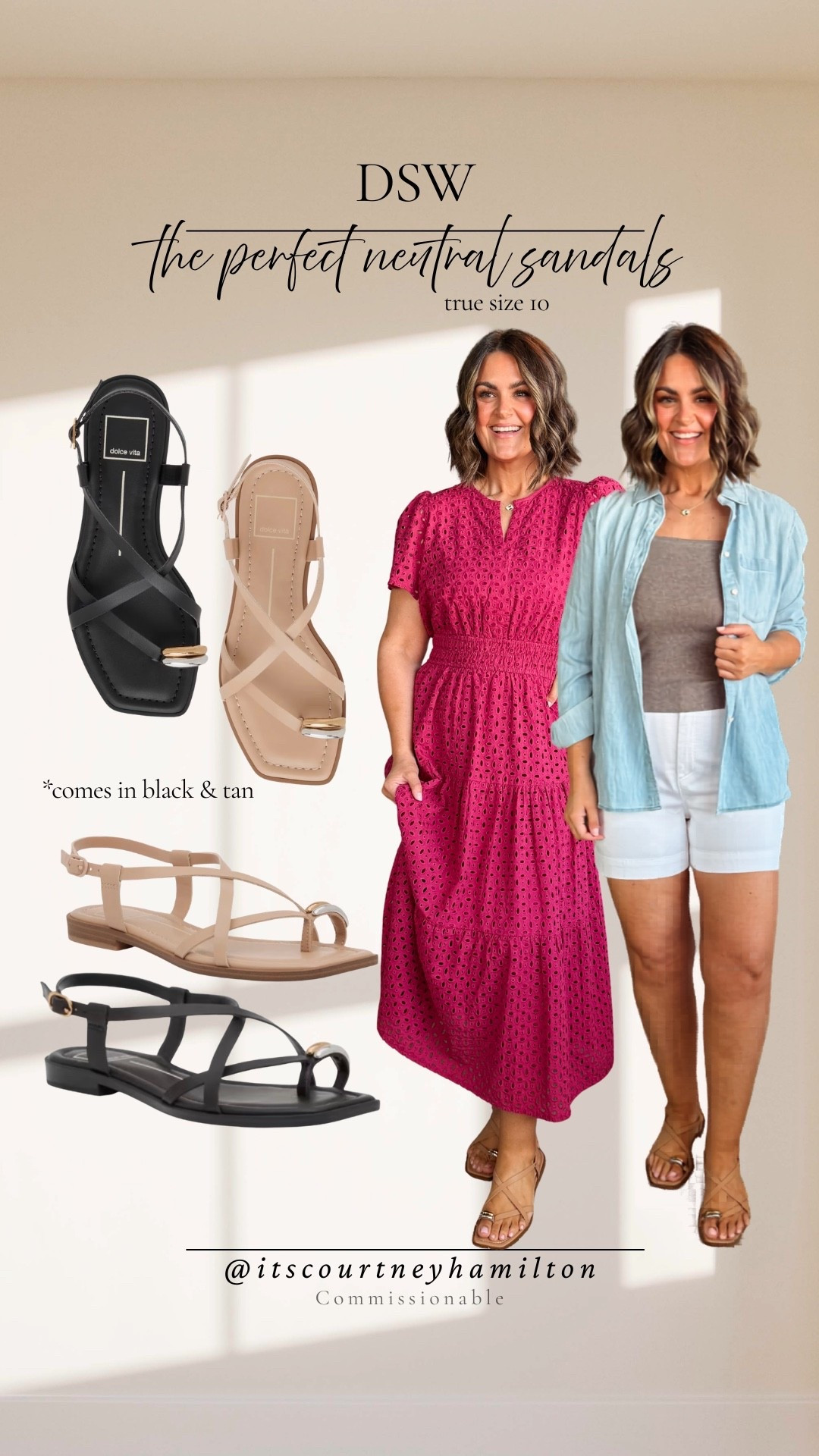 The perfect neutral sandals from @dsw !! I shop DSW all the time, and 25% off select styles is my favorite! So many great shoes for the season at a great price!

I did my true size 10 and they’re perfect

Do I need them in black too?? 👀😍🖤

#mydsw #ad

#LTKSaleAlert #LTKootd #LTKMidsize