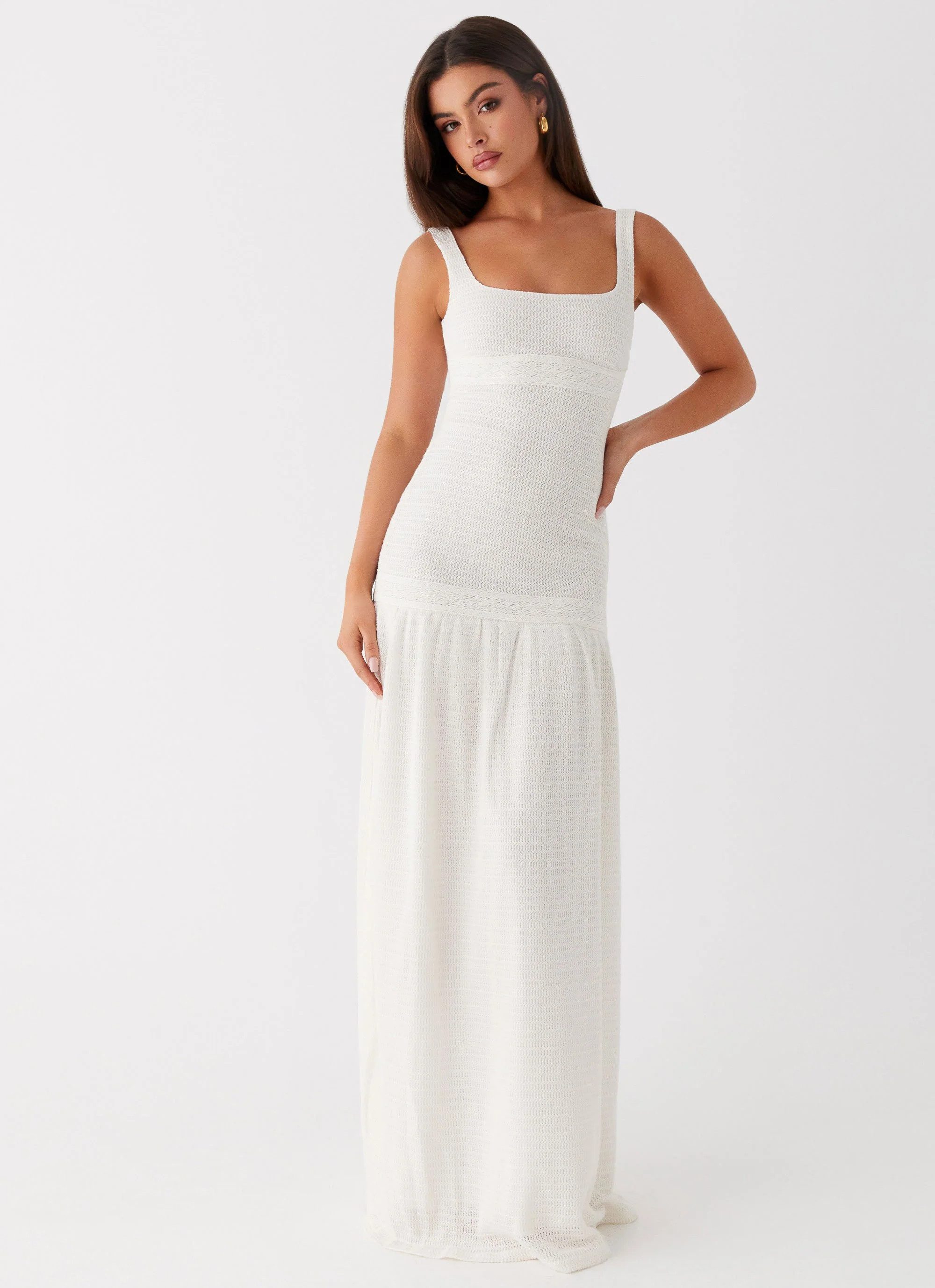 Lyrical Maxi Dress - Ivory | Peppermayo (Global)