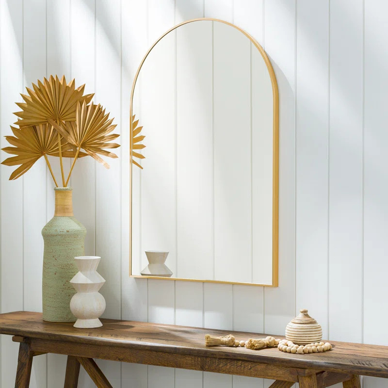 Tamayo Arch Metal Wall Mirror | Wayfair North America