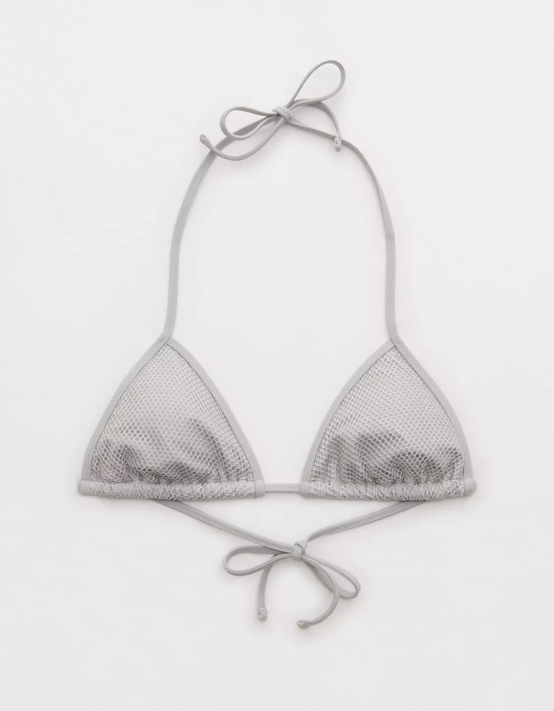 Aerie The Sun-Lover Metallic Bikini Top | Aerie