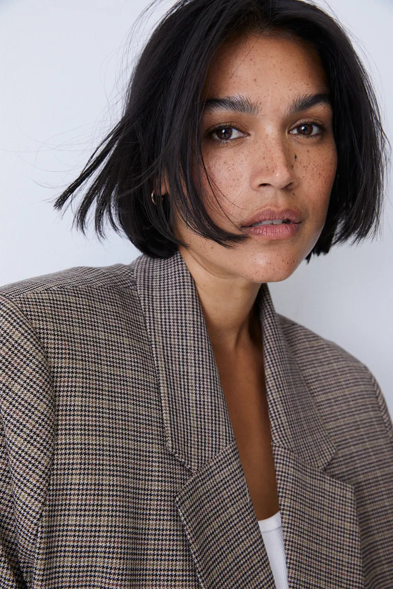 Double-breasted blazer | H&M (UK, MY, IN, SG, PH, TW, HK)