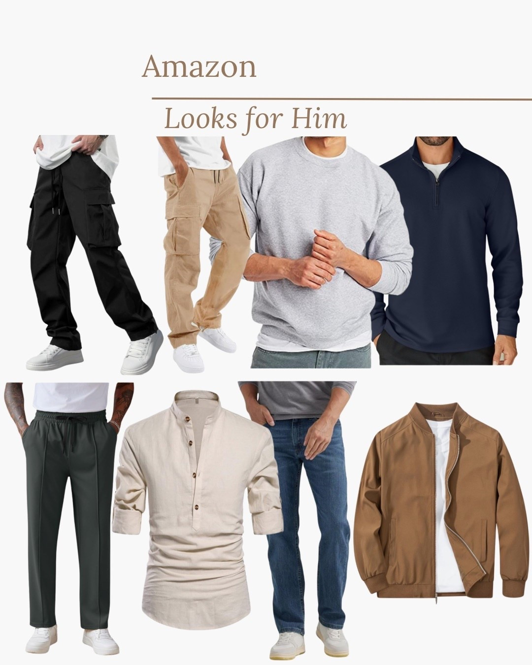 Amazon looks for him!

#LTKMens #LTKootd