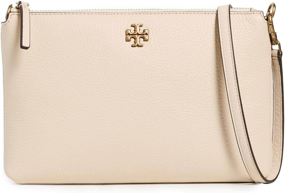 Tory Burch Women's Mercer Pebbled Wallet Crossbody | Amazon (US)