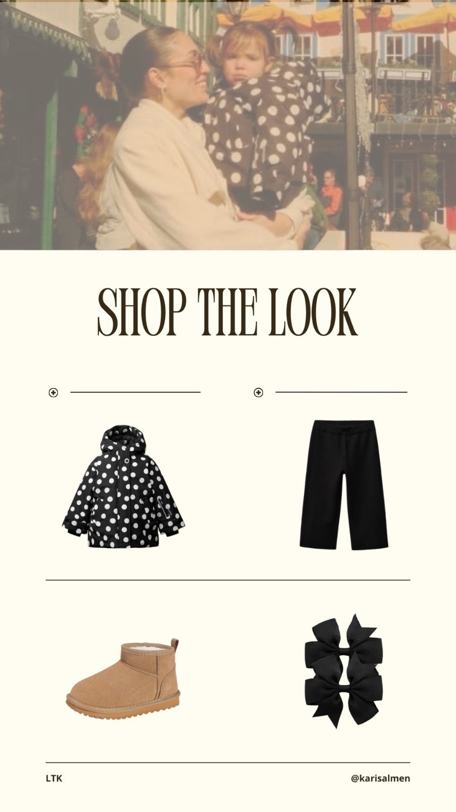 A cute polka dot outfit for your little girl this winter 🖤


#LTKFindsUnder50 #LTKSeasonal #LTKKids