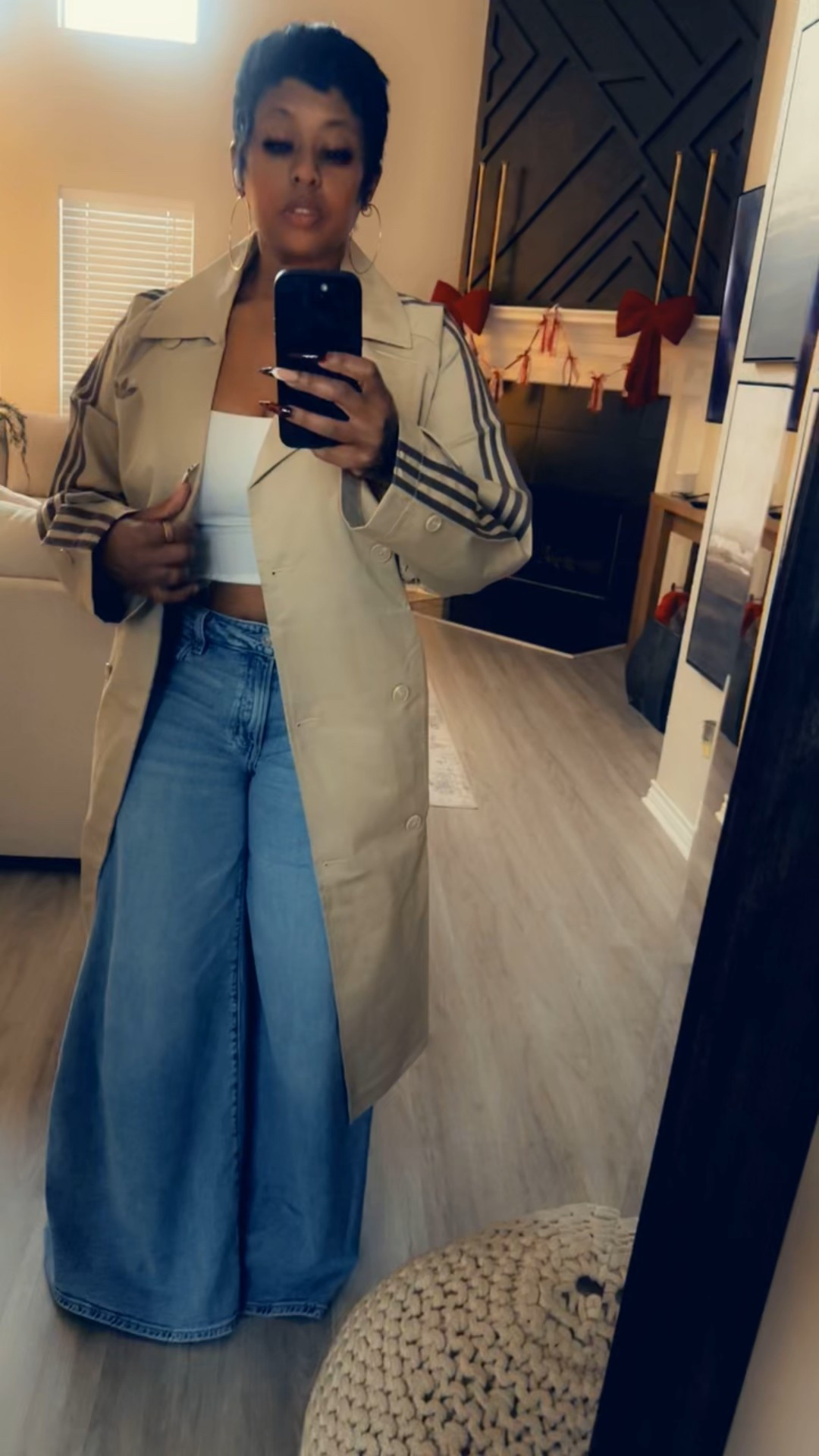 Adidas Trench 

#LTKSeasonal #LTKWorkwear #LTKdayinmylife