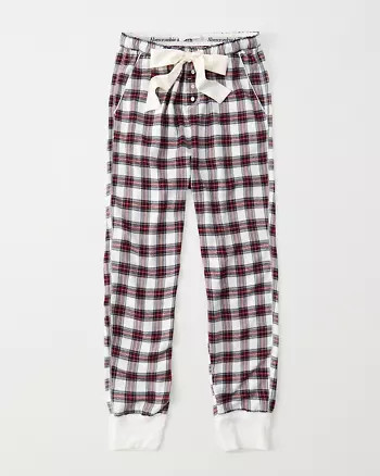 Flannel Sleep Joggers | Abercrombie & Fitch US & UK