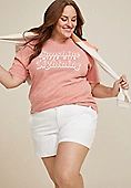 Plus Size Sunshine Mixed With Lightning Graphic Tee | Maurices