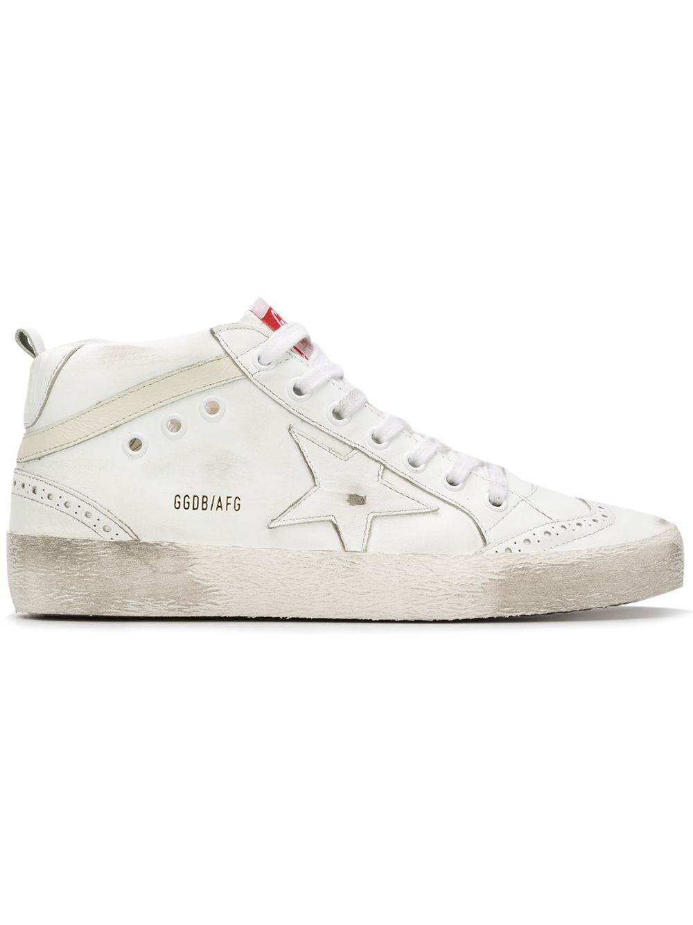 Golden Goose Deluxe Brand Mid Star sneakers - White | FarFetch US