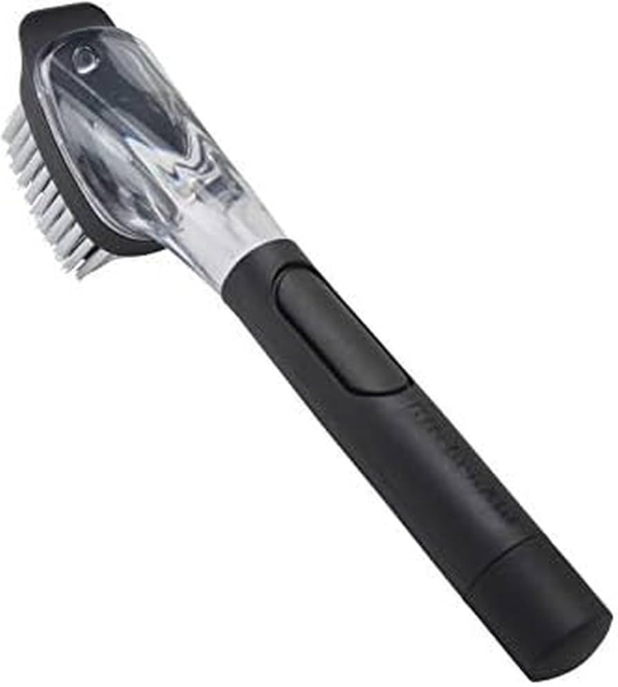KitchenAid Soap Dispensing Sink Brush with Easy to Fill Handle, Nylon Bristles for Tough Cleaning... | Amazon (US)