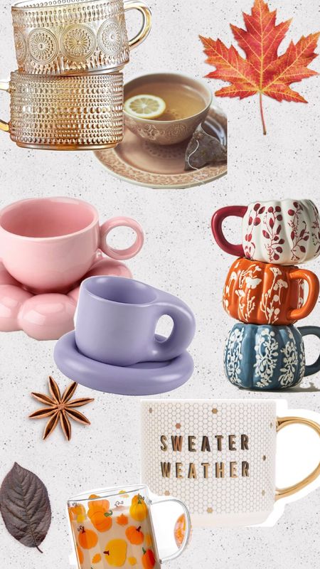 Coffee mugs! Fall coffee mugs, cute mugs and cozy! 

#LTKunder50 #LTKSeasonal #LTKhome